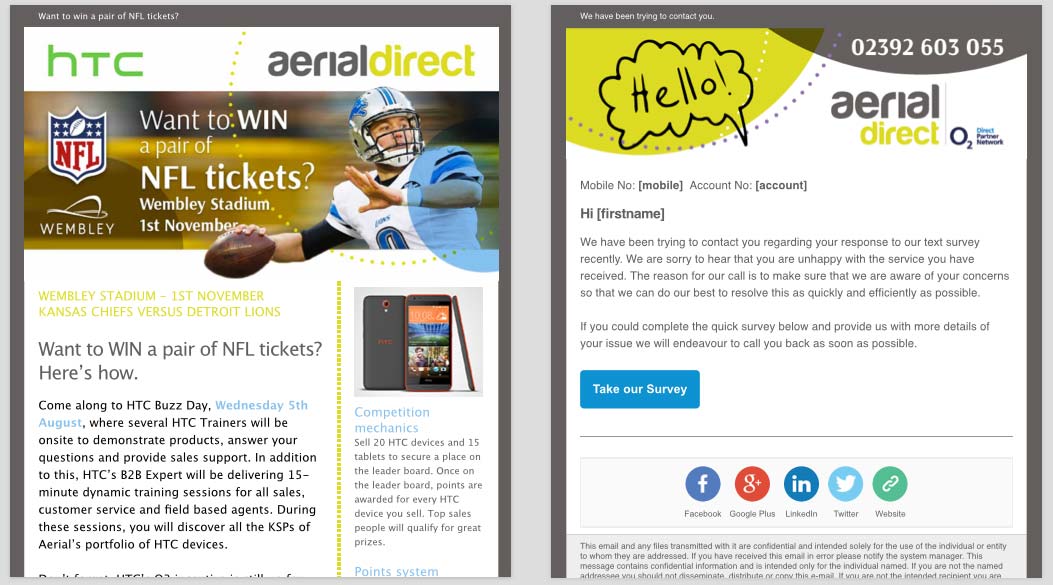 Email Communications